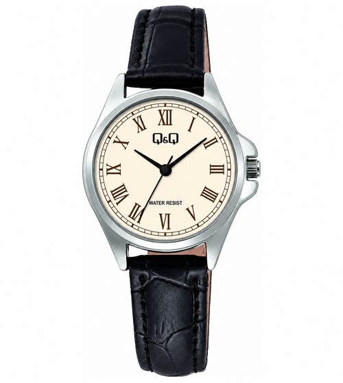 Reloj Q&Q De Pulso L-MNL025 · Cream Dial · Roman Numerals