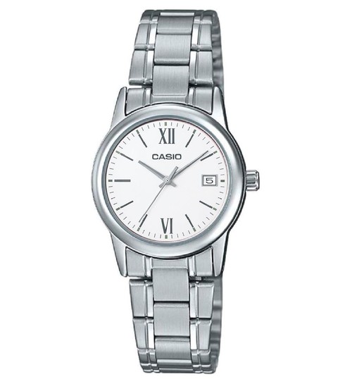 Reloj Casio De Pulso LTP-V002 · White Dial