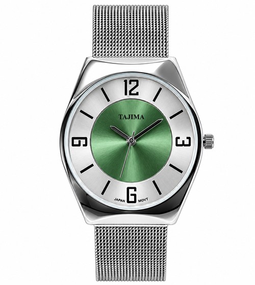 Reloj Tajima De Pulso ZS201/A · GREEN DIAL